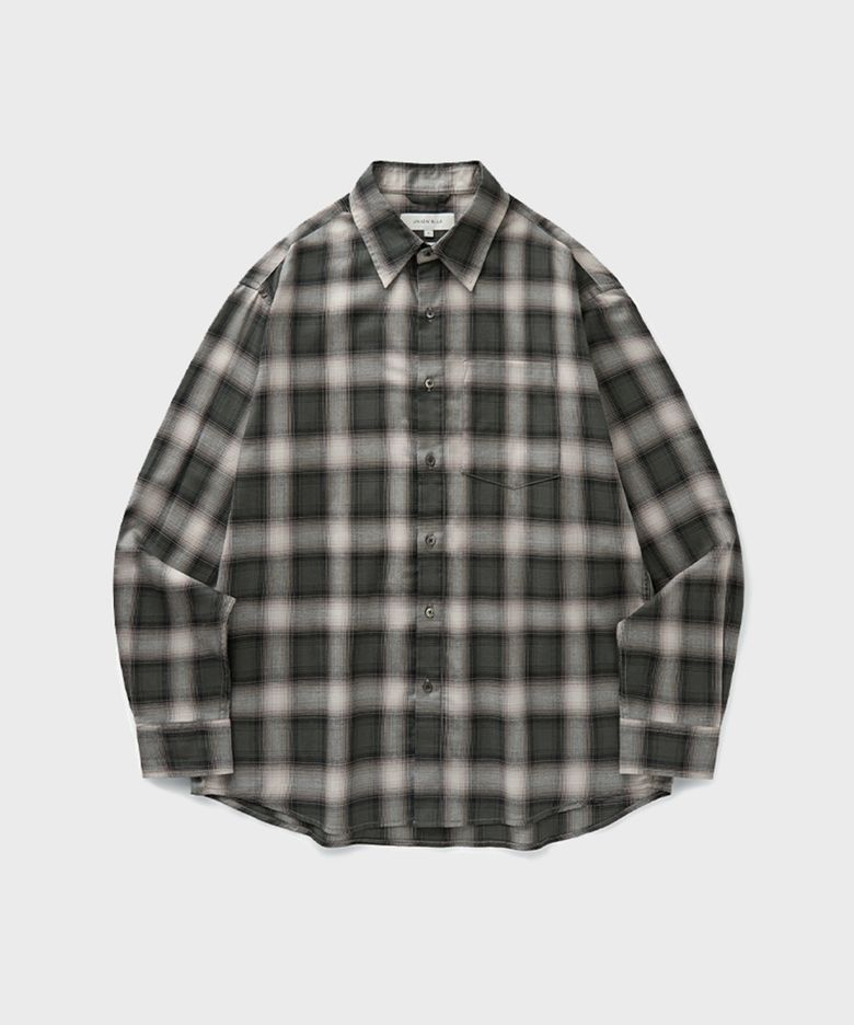 [STALKERS × UNIONBLUE] GREENWICH OMBRE SHIRT