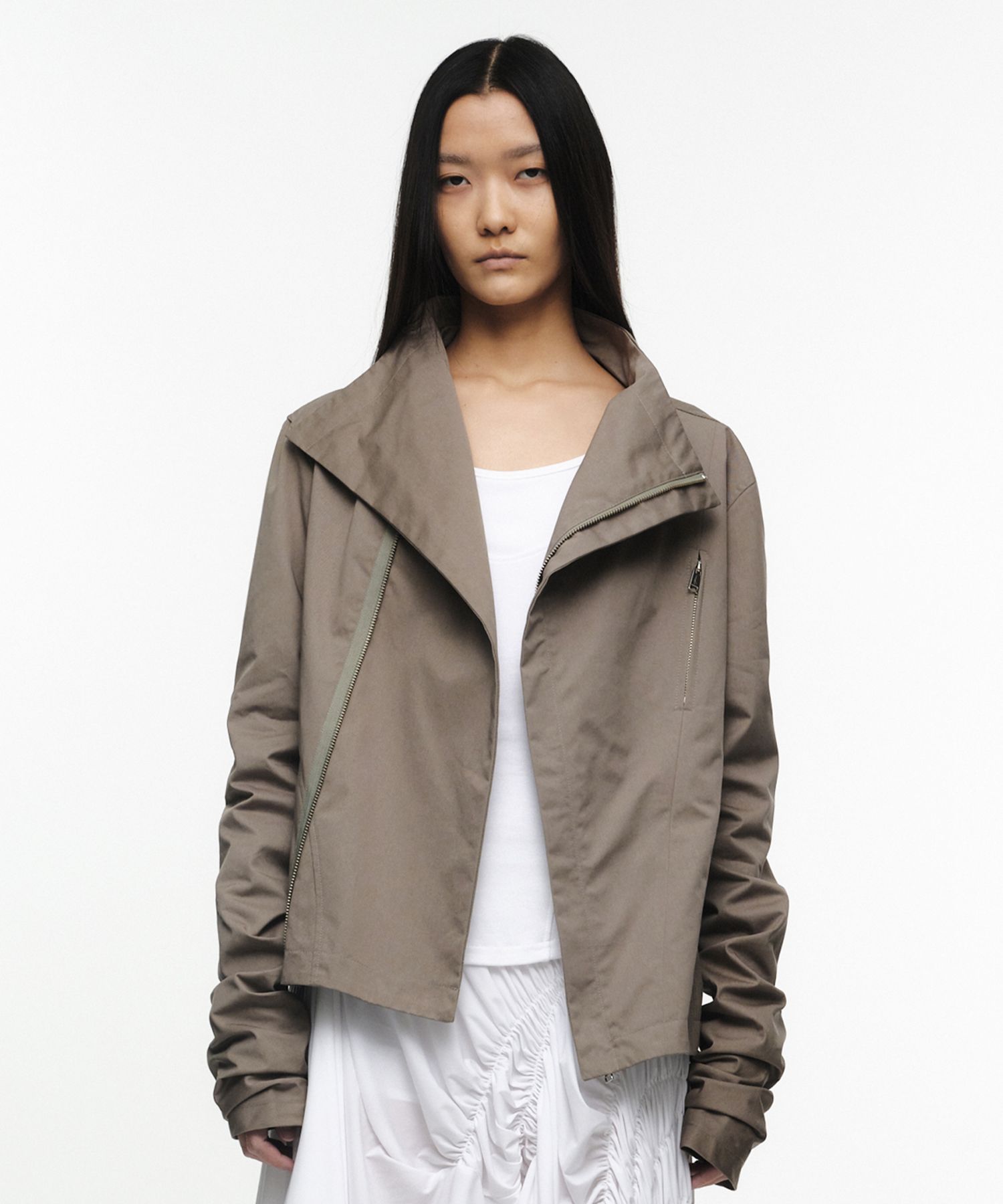 【NACHE】24fw WAVY RIDER JACKET WAVY RIDER JACKET (UNISEX) STONE CHARCOAL - NACHE