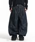 FLOWING WAVE BALLOON DENIM PANTS (RAW INDIGO)
