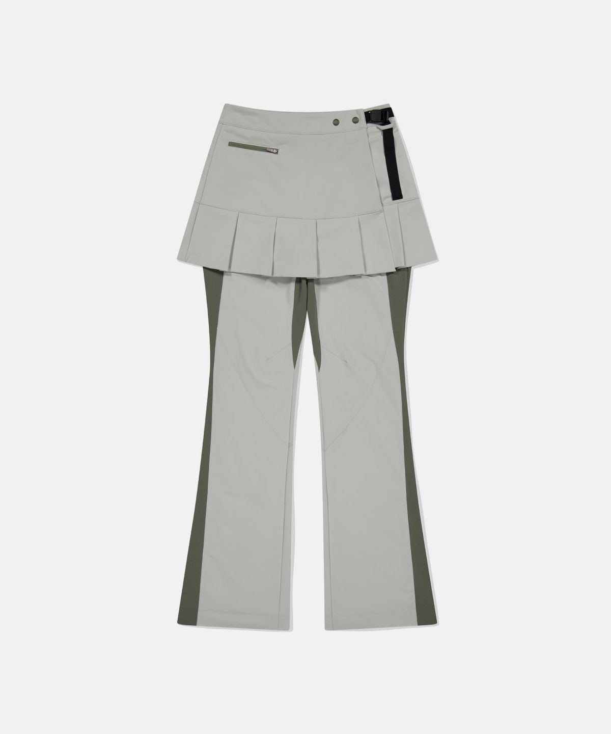 썬러브투어(SUNLOVETOUR) W Layered Skirt Pants Stone