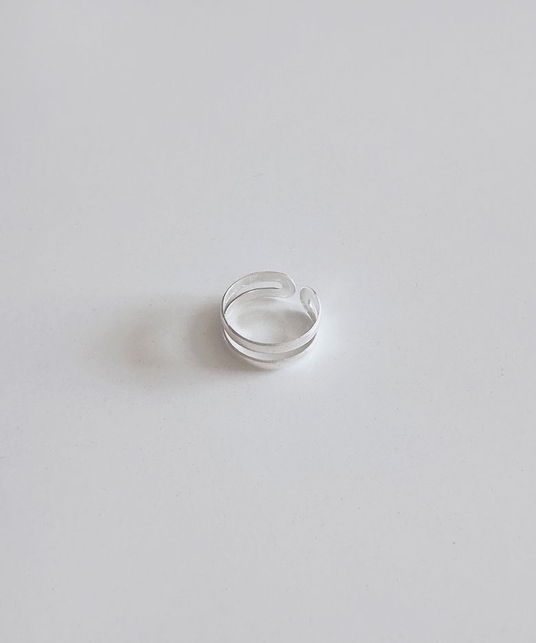 (Silver 925) 더블 라인 토우링