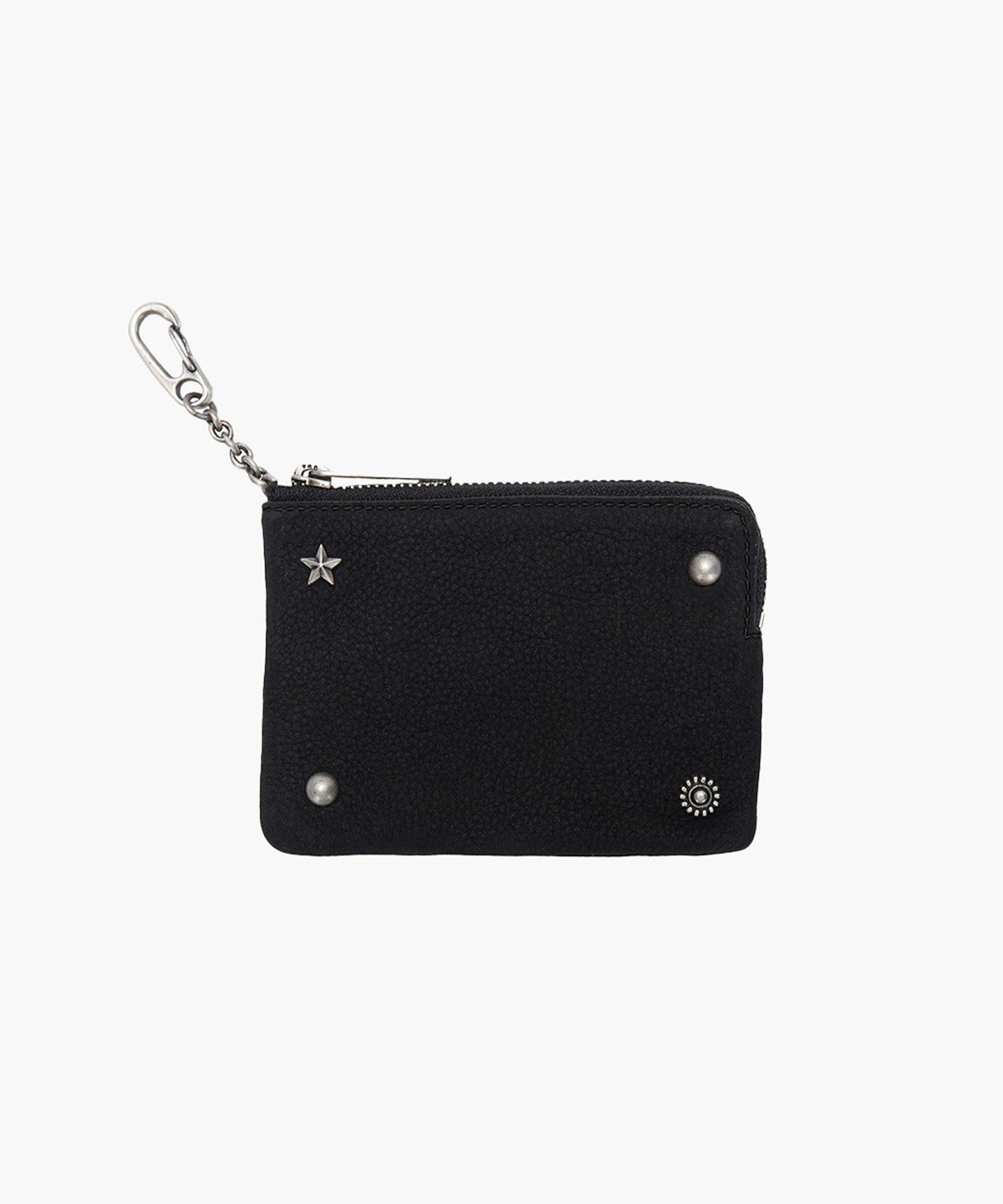 마지셔우드(MARGESHERWOOD) STUD ZIPPER WALLET_2colors