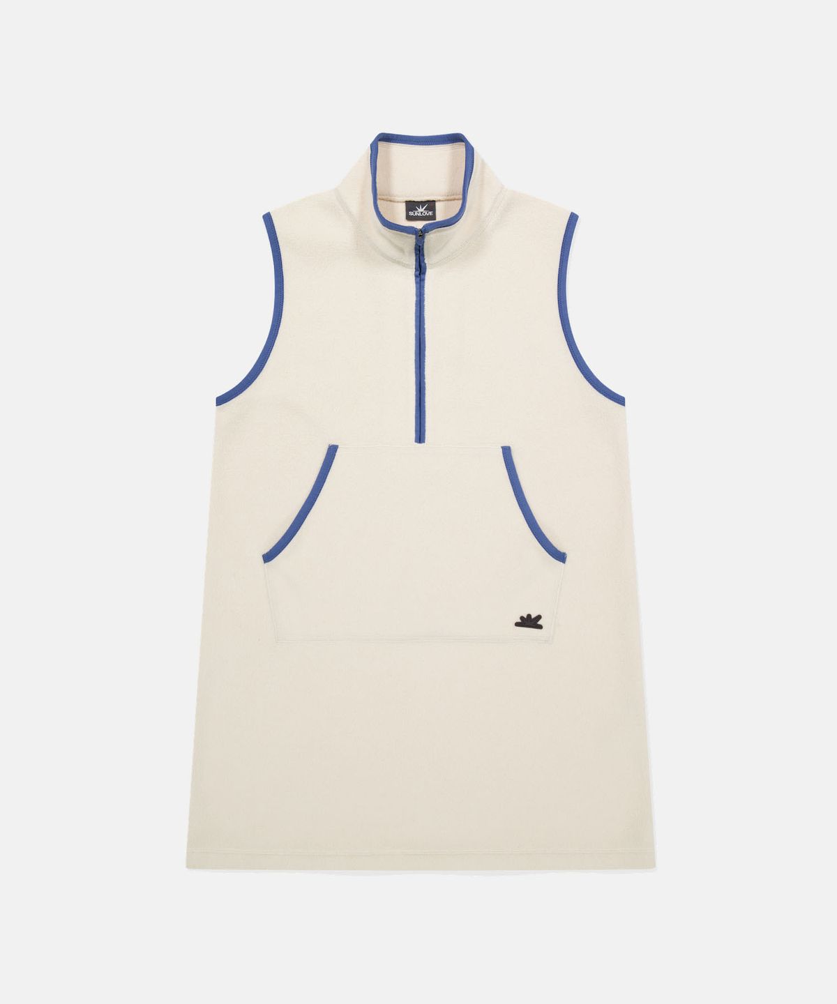 썬러브투어(SUNLOVETOUR) Polartec® Fleece Half ZIp Dress Ivory