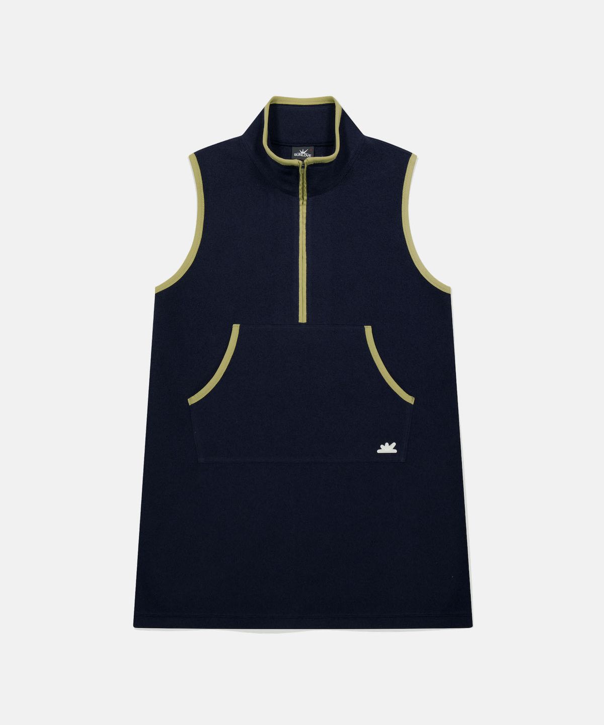 썬러브투어(SUNLOVETOUR) Polartec® Fleece Half ZIp Dress Navy