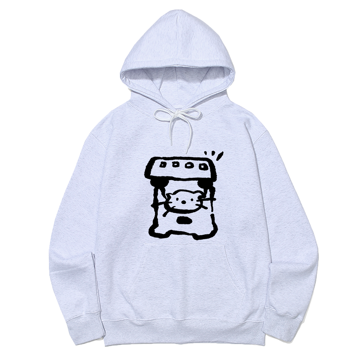 어썸어스(AWESOMEUS) CAT HOLDING A BUS HOODIE_3 COLOR