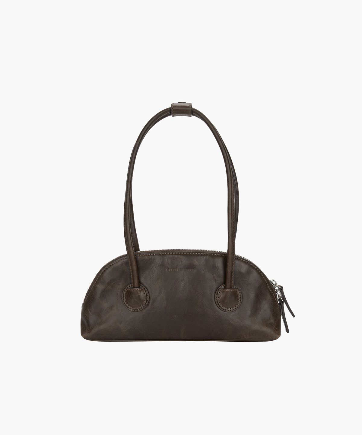마지셔우드(MARGESHERWOOD) BESSETTE SHOULDER_washed brown pull-up