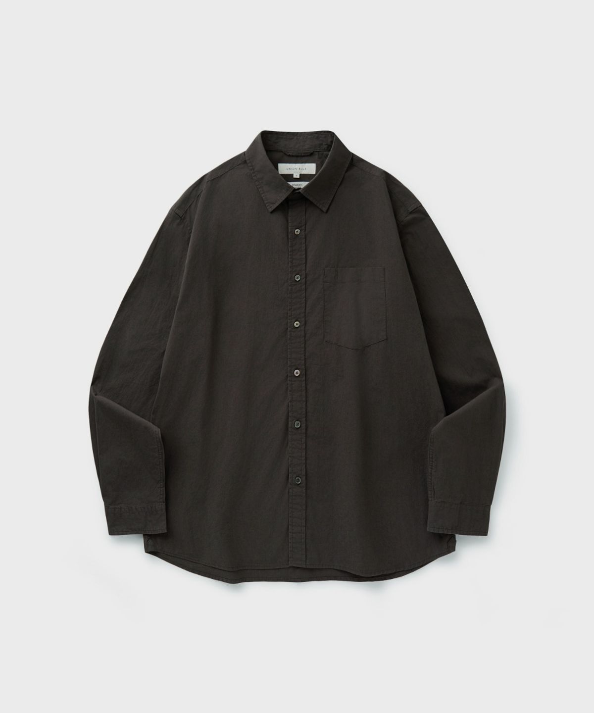 유니온블루(UNION BLUE) EDITOR SHIRT [MUD]
