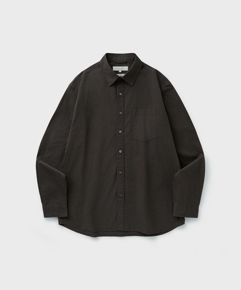 [STALKERS × UNIONBLUE] EDITOR SHIRT [MUD]