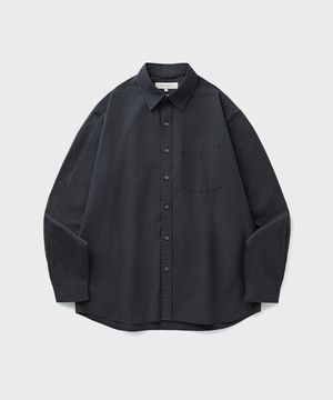 [STALKERS × UNIONBLUE] EDITOR SHIRT [INK NAVY]