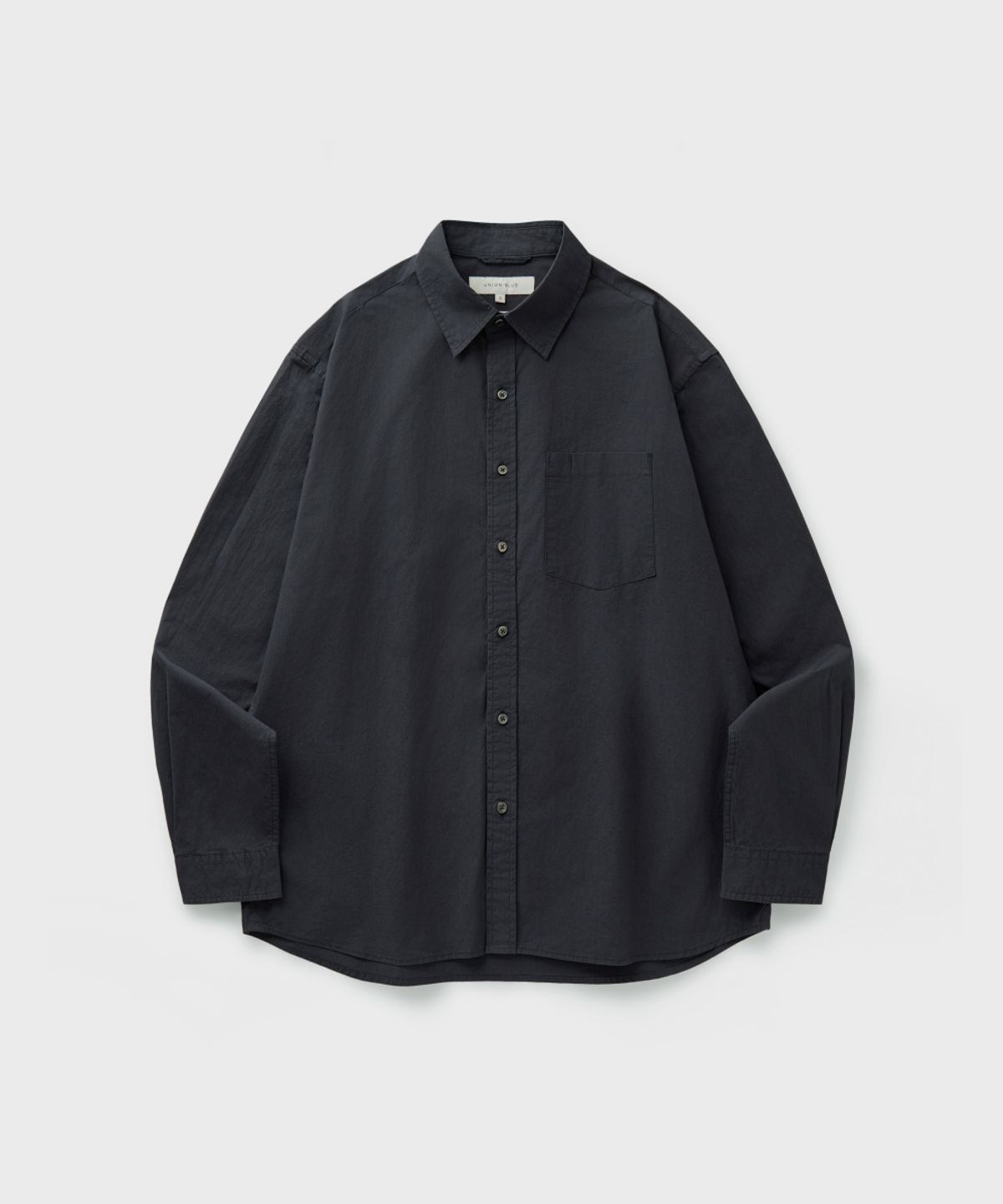 유니온블루(UNION BLUE) EDITOR SHIRT [INK NAVY]