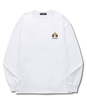 Puppy hamster 롱슬리브 (SLS013) 화이트