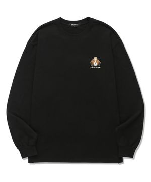 Puppy hamster 롱슬리브 (SLS013) 블랙