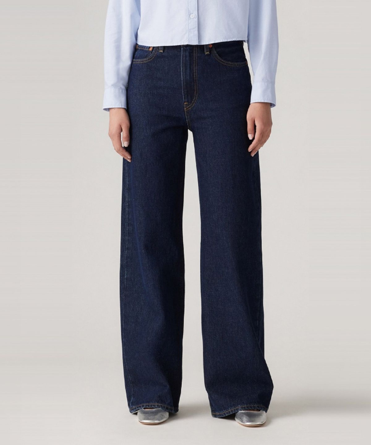 리바이스(LEVI'S) 립케이지 와이드 레그 진 A6081-0019