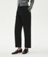[ALL-SEASON] PINTUCK COTTON STRAIGHT PANTS_BLACK