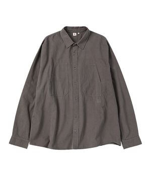 NOZ COTTON SHIRT [CHARCOAL]