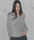 원숄더 버클 스웻셔츠 (MELANGE GRAY)_F24ZB063