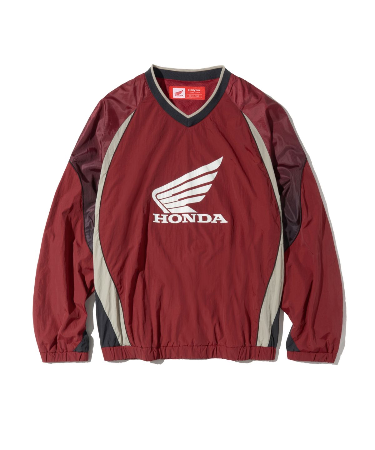 핍스 모터사이클(PHYPS MOTORCYCLE) Speed Track nylon Long sleeve Red