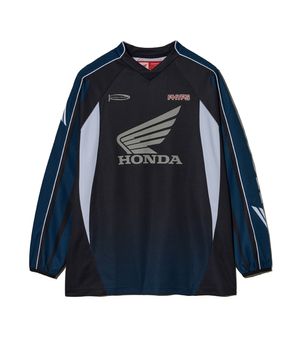 Motorcycle Piping Jersey Blue