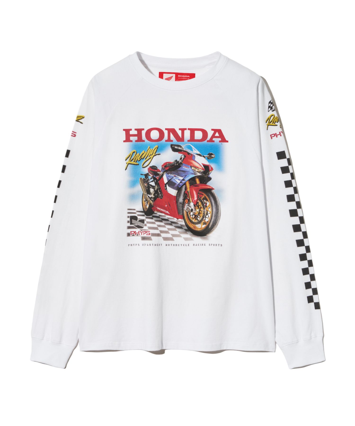 MUSINSA | Honda Motorcycle Racing Fire Blade Long Sleeve White