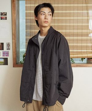 MULTI PK COTTON JACKET [BLACK]