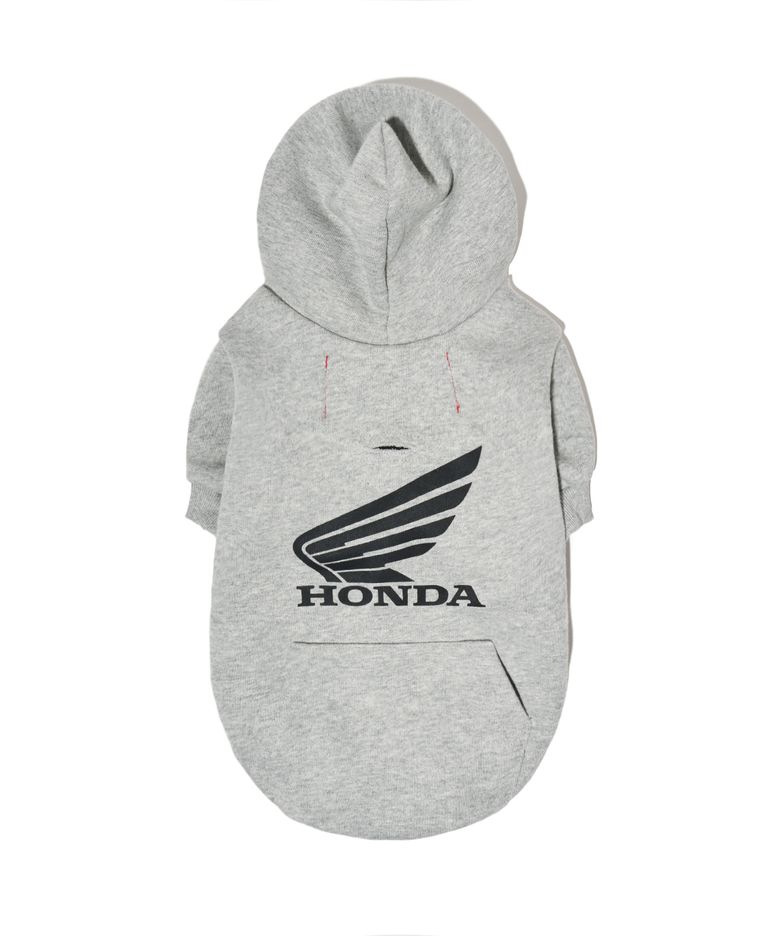 Original Wing logo doggy Hoodie Gray