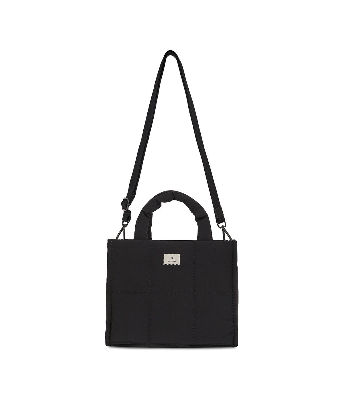 스노우피크 어패럴(SNOWPEAK APPAREL) 캠플 미디움 토트백 (S24FWCTB19) Black
