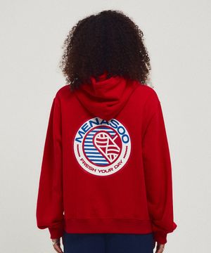 Menasoo Hearttrack Hoodie_Red