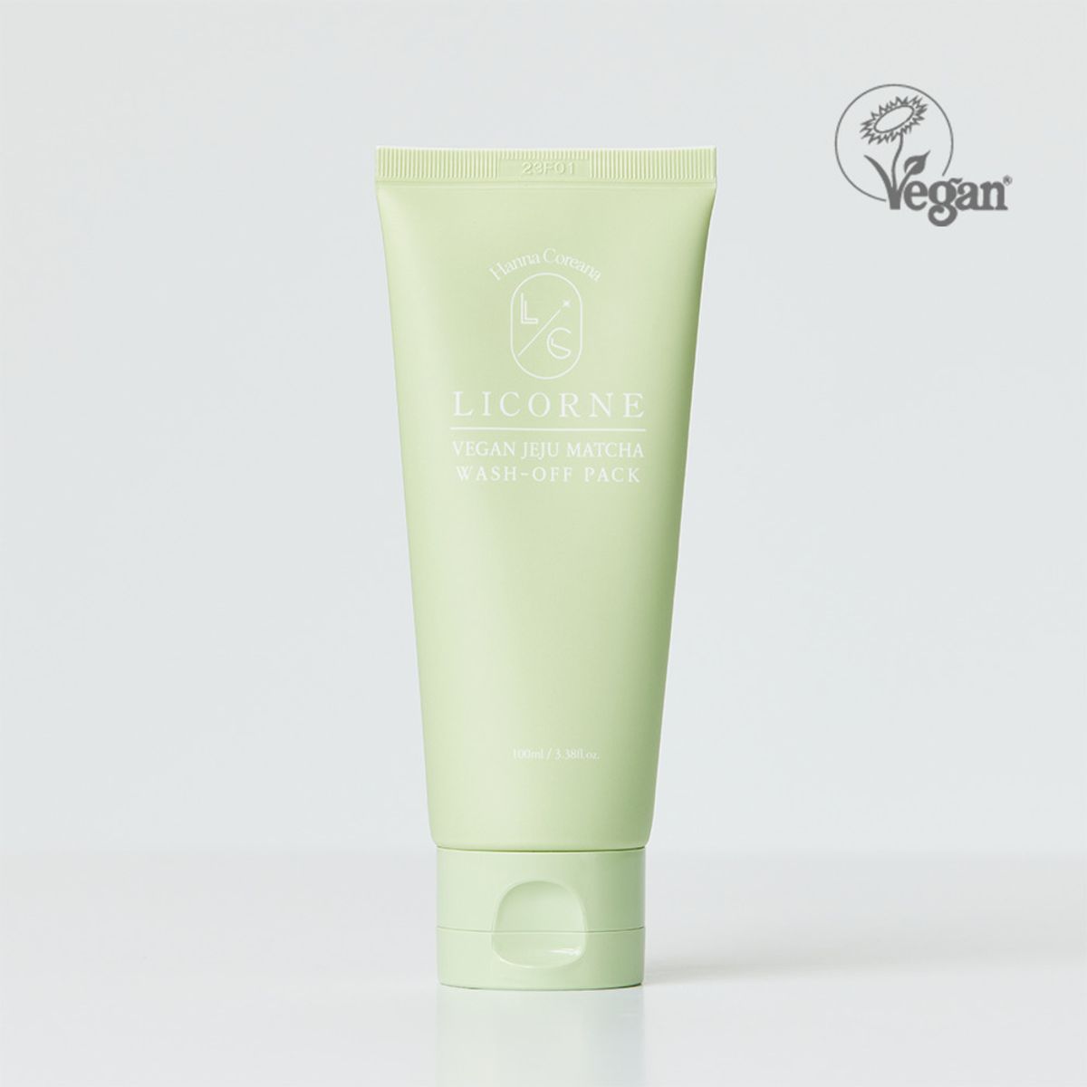 리꼼 코스메틱(LICORNE) 비건 제주 말차 워시오프 팩 100ml