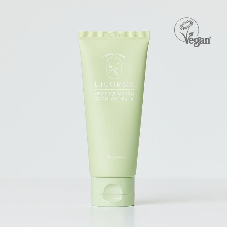 비건 제주 말차 워시오프 팩 100ml