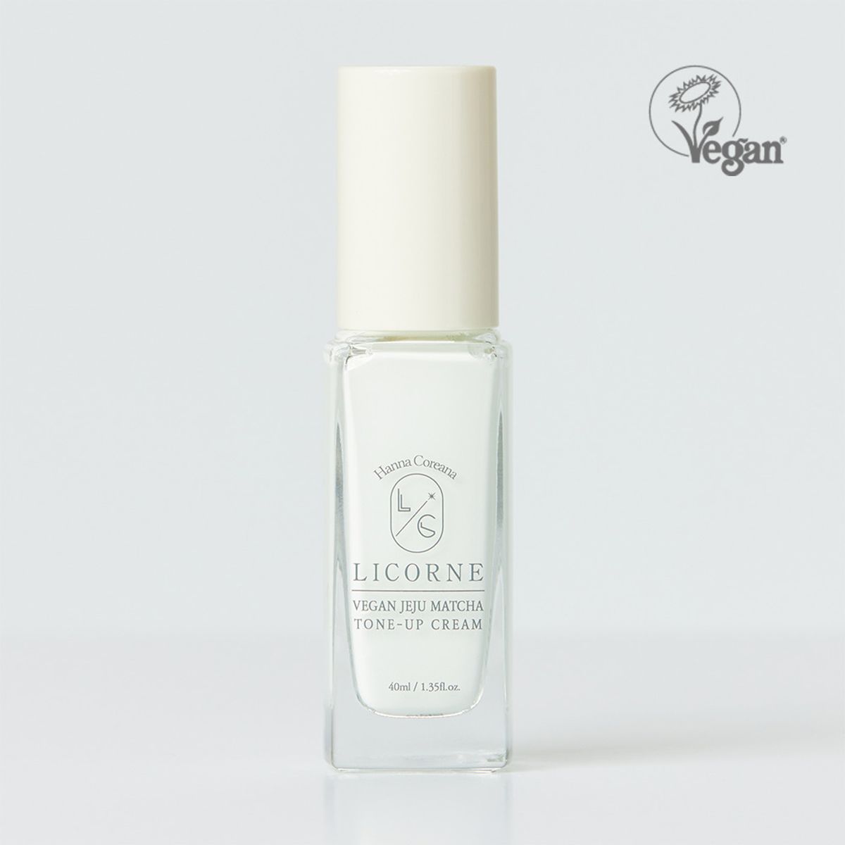 리꼼 코스메틱(LICORNE) 비건 제주 말차 톤업 크림 40ml