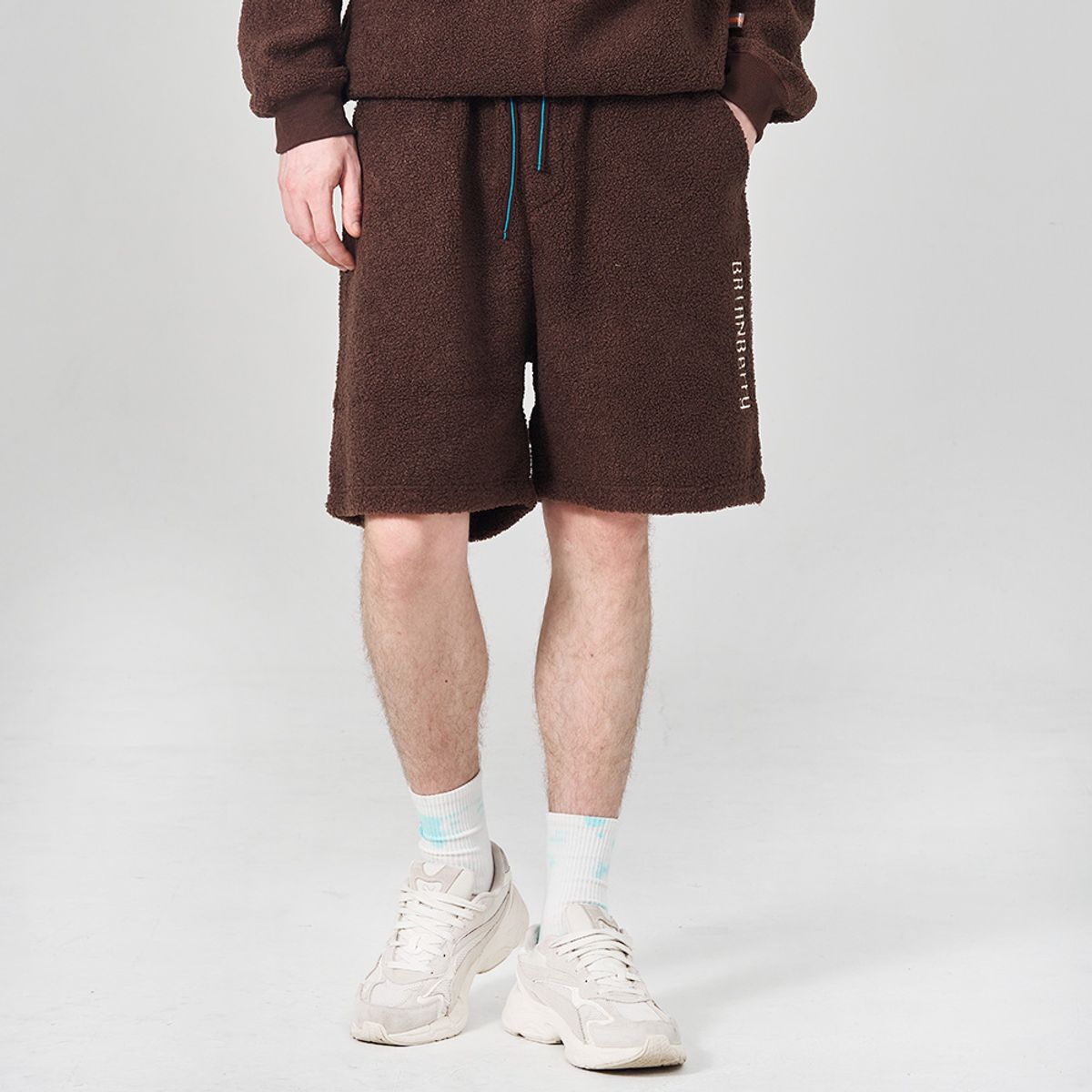 브라이언베리(BRIAN BERRY) BERRYMAN SIGNATURE COMFIT HALF PANTS_DARK BROWN