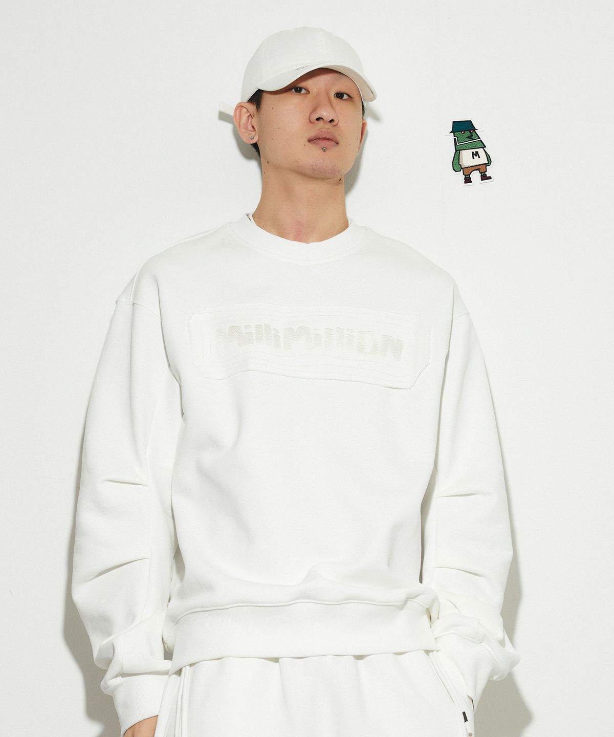 밀리밀리언(MILLIMILLION) COBBLESTONE 20 MTM[M23T20] WHITE