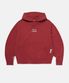 DTO Embroidered Pigment Hoodie (RUBY RED)