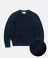 Cozy Hairy Sweater (DARK NAVY)