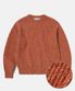 Multi-tweed Sweater (DARK CORAL)