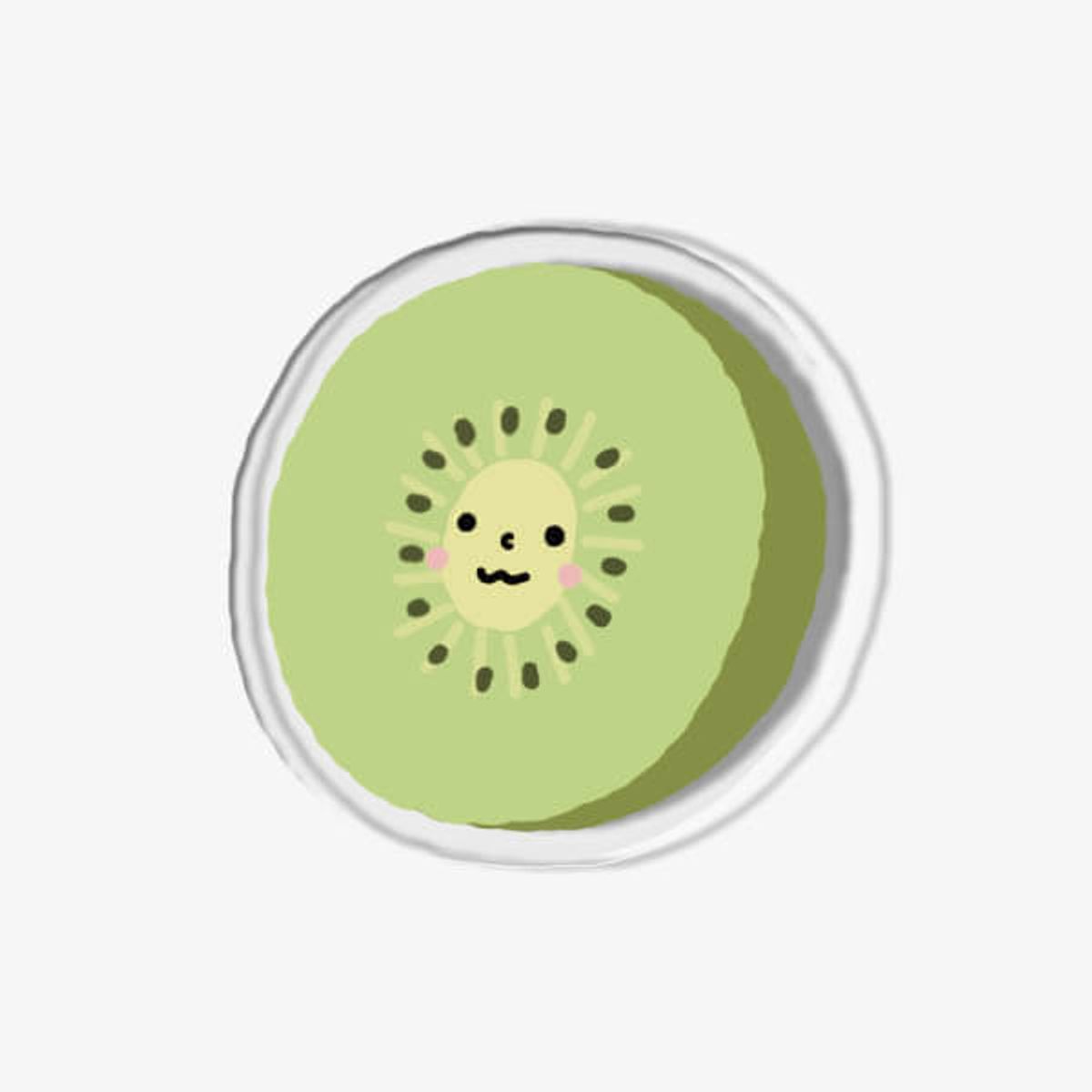 아칸(AKAN) BINA 키위 웃음 아크릴 스마트톡