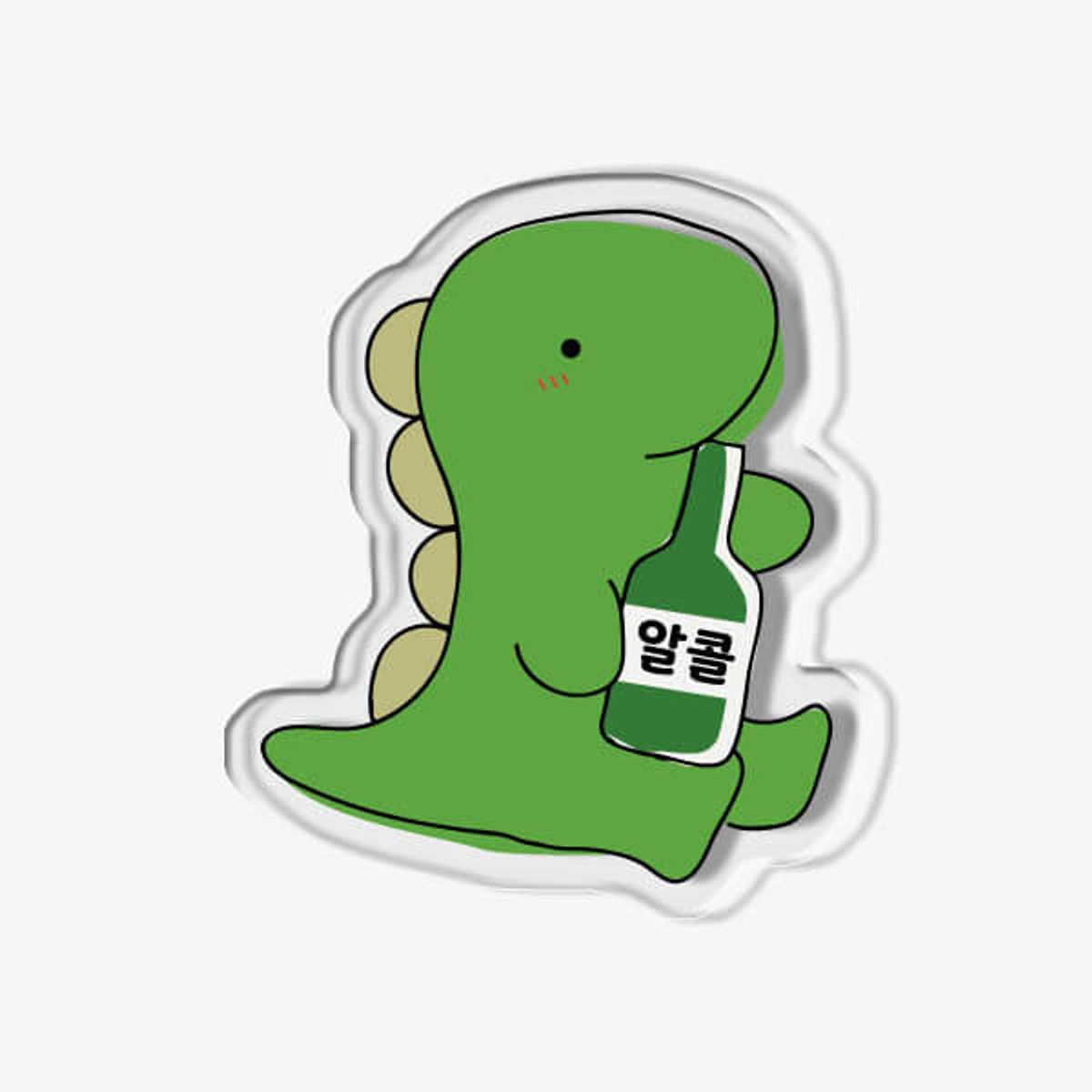 아칸(AKAN) 소주한잔 아크릴 스마트톡