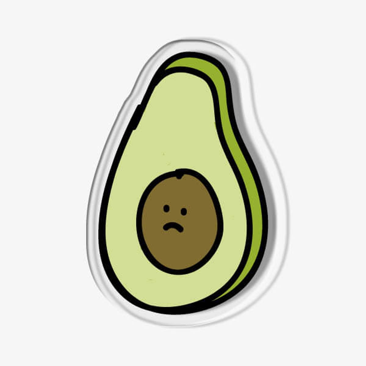 아칸(AKAN) 아보카도 아크릴 스마트톡