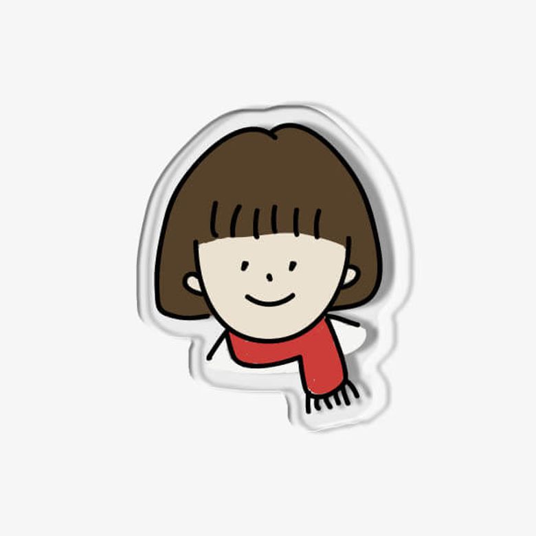 라뷰라뷰 여자친구 아크릴 스마트톡
