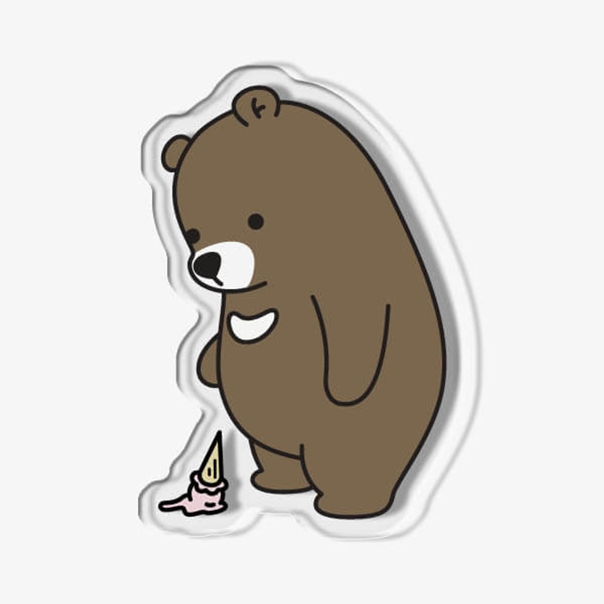 아칸(AKAN) 아이스곰 아크릴 스마트톡