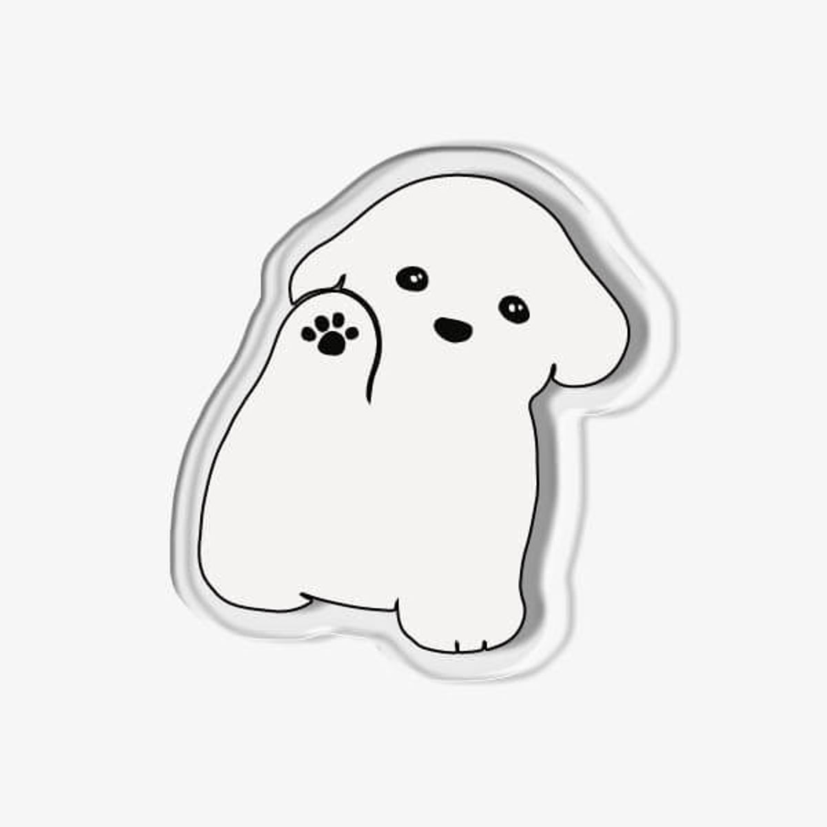 아칸(AKAN) 율율 강아지 아크릴 스마트톡