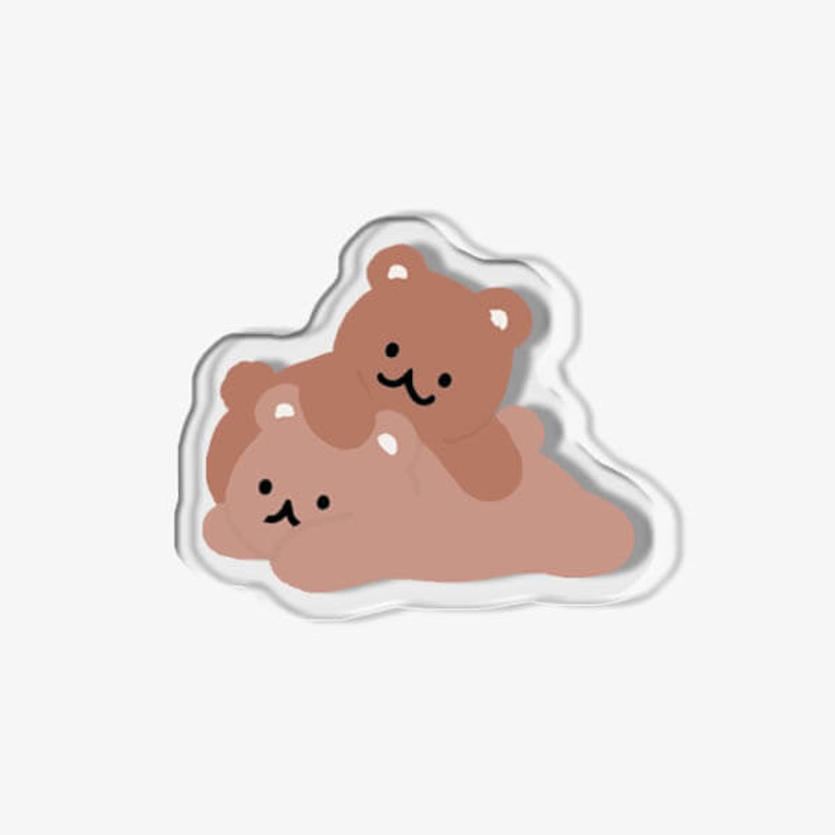아칸(AKAN) 율율 베어베어 아크릴 스마트톡