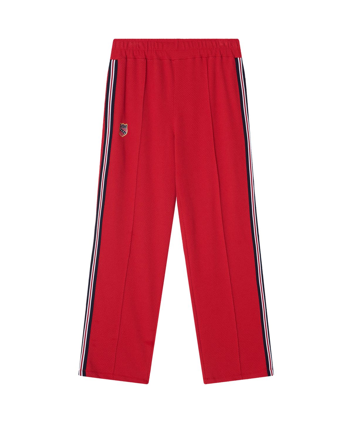 미나수(MENASOO) Waffle Wide Pants_Red