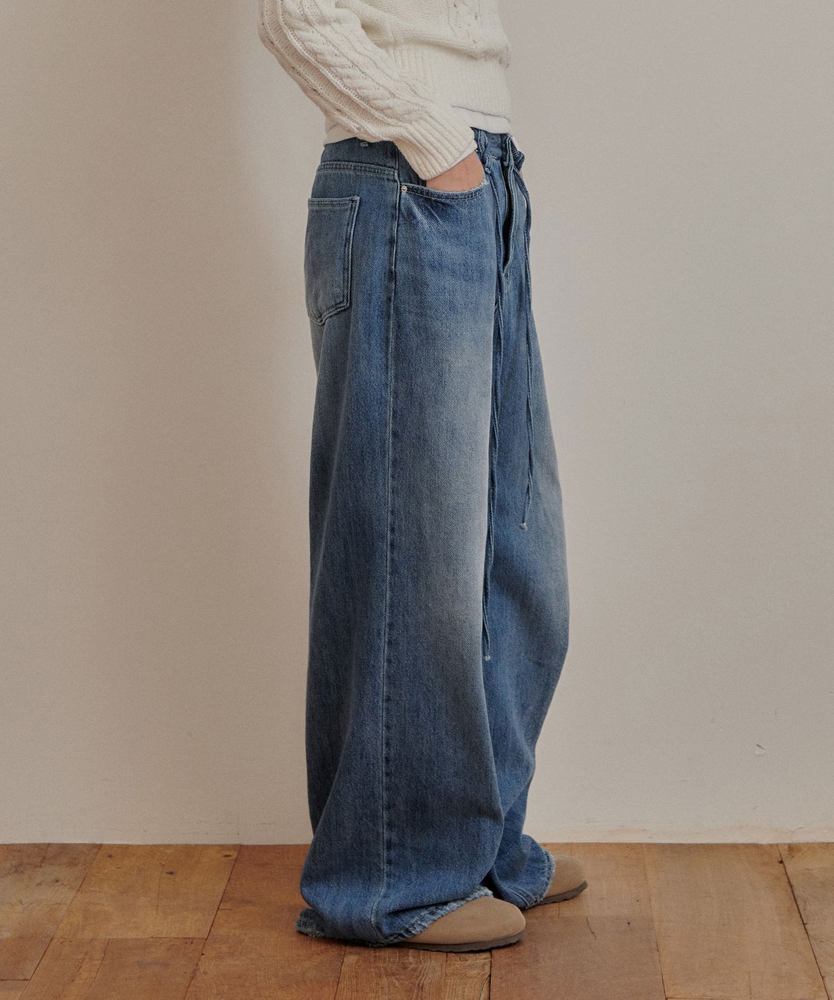 판도라핏(PANDORAFIT) [WIDE] Rolly Jeans