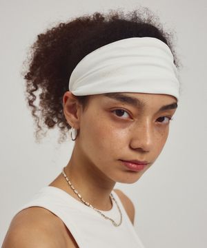 Menasoo Stretch Hairband_White