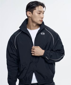파이핑 트랙 스포티 자켓