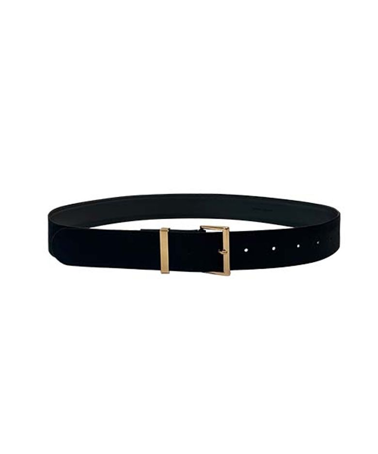 스웨이드 벨트_Black
