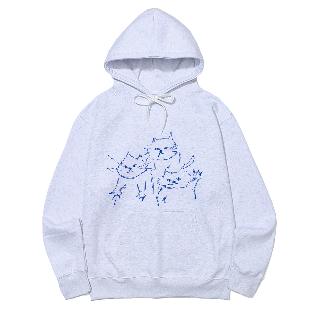 어썸어스(AWESOMEUS) NIMBLE THREE CATS HOODIE_3 COLOR