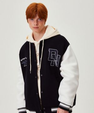 브링잇온 바시티 패딩 점퍼 DARK NAVY (LP1JU018-067)