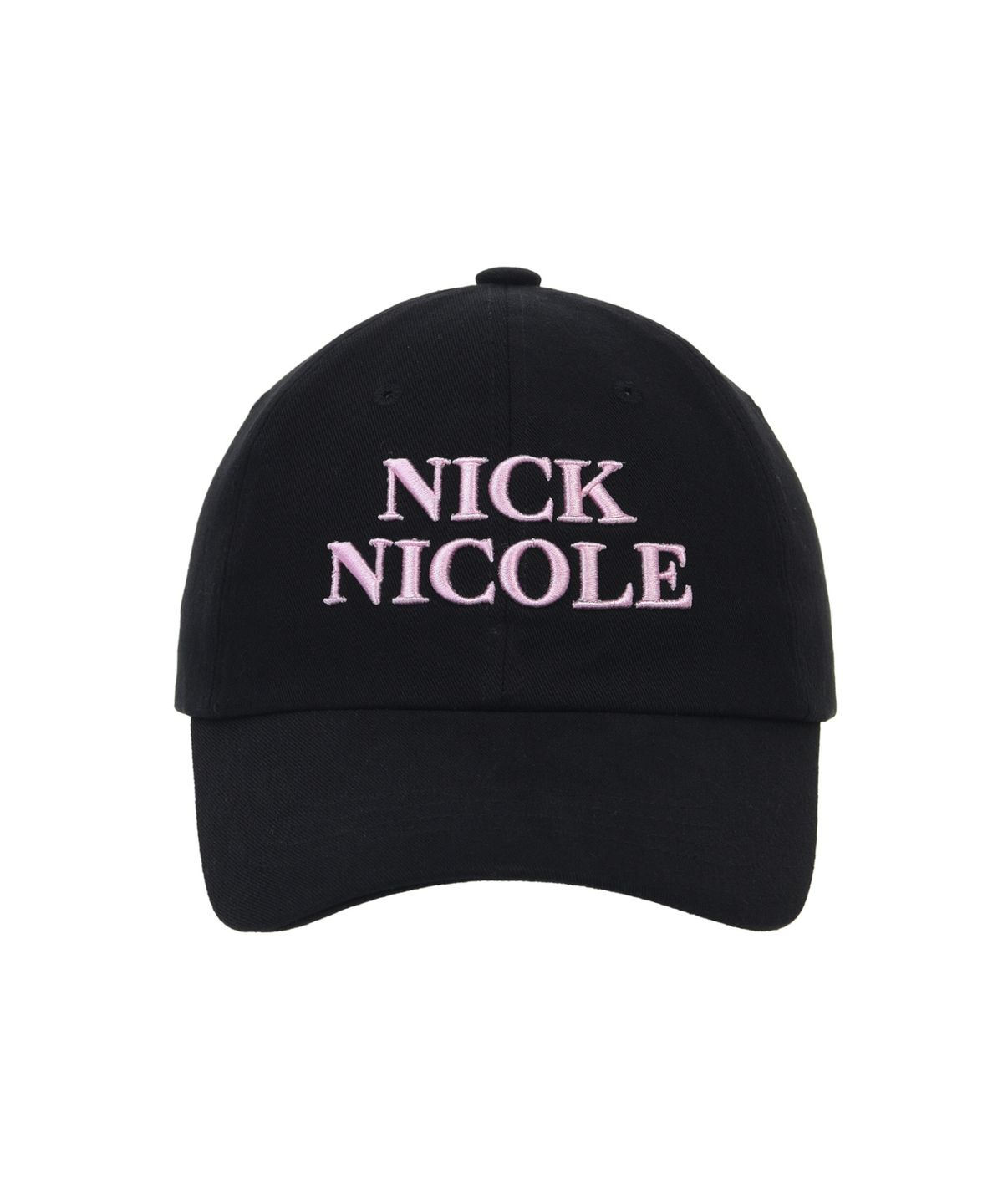 닉앤니콜(NICK&NICOLE) ORIGINALS NICOLE BALL CAP_BLACK PINK